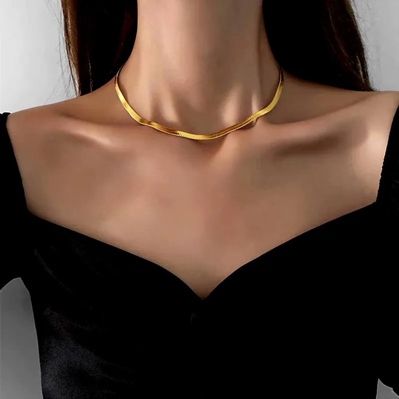 Collier Serpent Ras coup✨